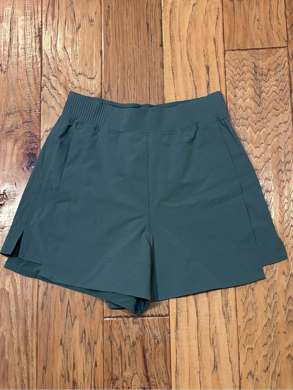 lululemon athletica Forest Green Layered Athletic Shorts - small